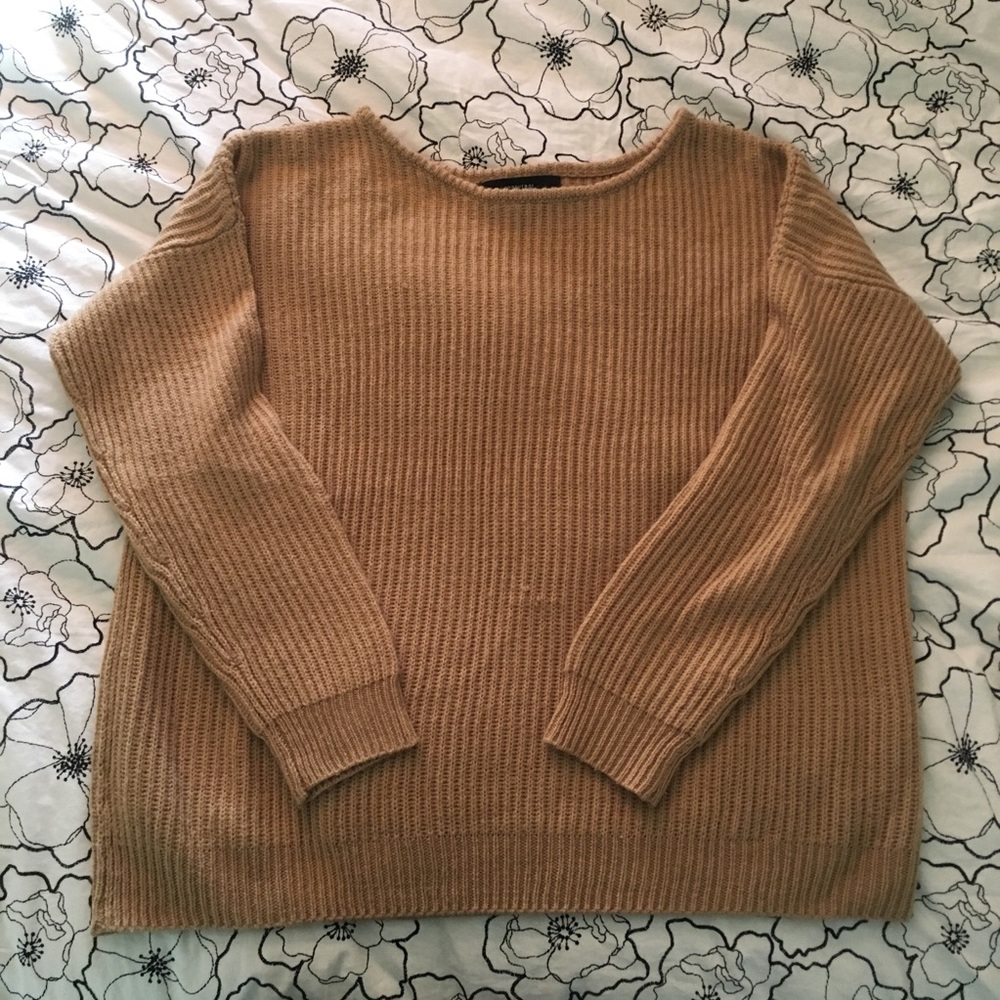 Beige Knit Sweater